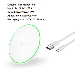 Station de charge sans fil rapide par <span class=keywords><strong>induction</strong></span> TBFIT pour <span class=keywords><strong>chargeur</strong></span> sans fil, <span class=keywords><strong>chargeur</strong></span> sans fil rapide avec lumière LED - Product Image 3