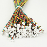 Cable coaxial plano JST 2.0 PH de 2 pines personalizado con blindaje trenzado para DVD, equipos médicos y electrodomésticos