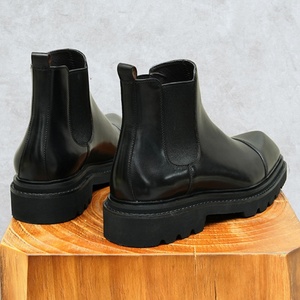Latest Model High End Custom Casual Genuine Leather Business Breathable Height Increasing Autumn Men's <b>Boots</b> - Product Image 6