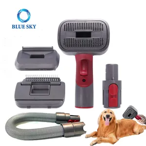 Cepillo de Succión de Pelo de Mascota, Accesorio de Cabeza de Aspiradora, Kit de Herramientas de Novio para Dysons V7 V8 V10 V11 V12 V15