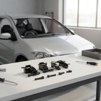 Kit de réparation toit ouvrant en métal compatible avec Mercedes Classe A B W168 W169 W245 OEM 1697800244