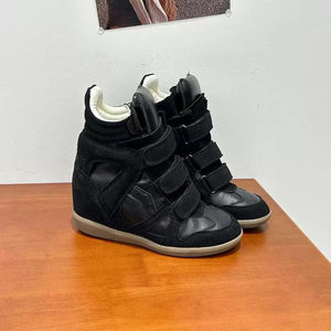 <span class=keywords><strong>Scarpe</strong></span> Sportive Casual da <span class=keywords><strong>Donna</strong></span> <span class=keywords><strong>con</strong></span> Suola Spessa Stile Retrò, Personalizzabili, <span class=keywords><strong>con</strong></span> <span class=keywords><strong>Velcro</strong></span> e Abbinamento di Colori, Sneaker Moda Femminile - Product Image 2