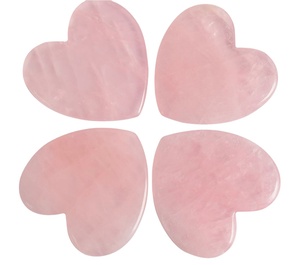 Nuevo Producto: Tabla <span class=keywords><strong>de</strong></span> Jade Personalizada para el Rostro, Herramienta Gua Sha <span class=keywords><strong>de</strong></span> <span class=keywords><strong>Cuarzo</strong></span> Rosa - Product Image 3