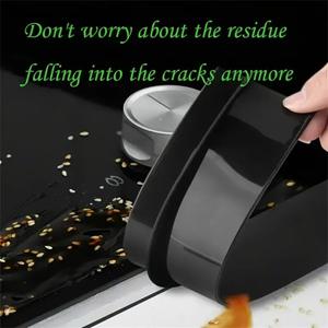 Neuer Typ T-förmiger Herd Hoch temperatur beständiger faltbarer Silikon-Dichtung streifen Wasser barriere für kühles Werkzeug - Product Image 2