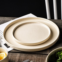 Ensemble de bols à riz et de soupières en porcelaine au design Japandi moderne, finition mate écologique, passe au micro-ondes, 6 à 10 pièces pour les fêtes