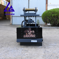 Compacteur hydraulique CE ISO avec plaque latérale amovible pour excavatrices de 15 à 25 tonnes dans divers terrains