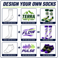 Chaussettes de sport athlétiques respirantes en maille avec logo personnalisé pour jeunes, hommes et femmes, idéales pour la gym, la course et l'entraînement