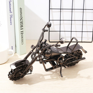 Cổ Điển Thêm Lớn Mạ Vàng Kim Loại Mô Hình Xe Máy Khắc Động Vật Chủ Đề Giáng Sinh Trang Trí Lưu Niệm Cho Trang Trí Nội Thất Du Lịch - Product Image 2