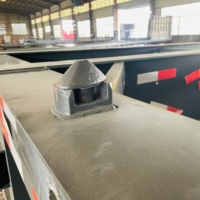 Châssis de semi-remorque benne basculante en acier JINFENG à 2 essieux de 20 pieds, directement de l'usine, à vendre