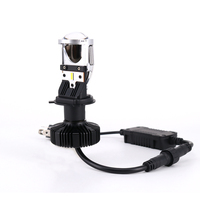 Phare LED H4 Mini de haute qualité avec lentille de projecteur et puces G-XP 30W 6000LM Faisceau haut et bas parfait pour phare LED de voiture 12V 24V