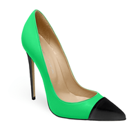 Nouvelles arrivées, chaussures pour femmes de luxe, design élégant, bout pointu, multicolores, talons hauts, escarpins pour femmes