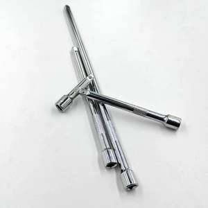 Venta al por mayor 4 piezas 1/4 pulgadas <span class=keywords><strong>Dr</strong></span>. DIY espejo varilla de extensión 2 "4" 6 "10" largo extendido llave cromo acabado Popular conjunto de herramientas - Product Image 6