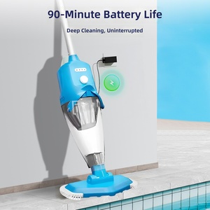 <span class=keywords><strong>Robot</strong></span> aspirateur de <span class=keywords><strong>piscine</strong></span> portable avec étanchéité IPX8 et capacité de filtration de 1,8 L pour les étangs à tortues et les bassins à poissons - Product Image 4