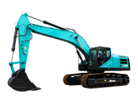 Ekskavator Crawler SWE335F Merek Terkenal China, Bucket 1.7 m³, Ekskavator Pertambangan dengan Harga Pabrik