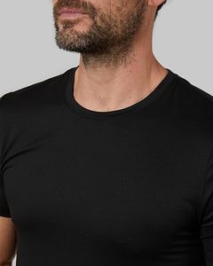 T-Shirt Nera Oversize <span class=keywords><strong>Personalizzata</strong></span> con Logo, Maglietta Pesante da Uomo 100% Cotone, <span class=keywords><strong>Stampa</strong></span> <span class=keywords><strong>Personalizzata</strong></span> - Product Image 5