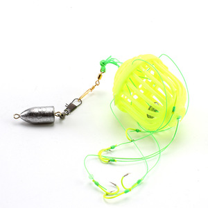 Plomada de pesca Aohu con forma de bala de 15g con anzuelo explosivo para pesca en el mar y surfcasting - Product Image 1