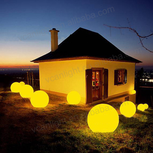 Grande <span class=keywords><strong>boule</strong></span> lumineuse <span class=keywords><strong>solaire</strong></span> ronde en plastique pour piscine, moyenne et petite, pour <span class=keywords><strong>jardin</strong></span> - Product Image 2