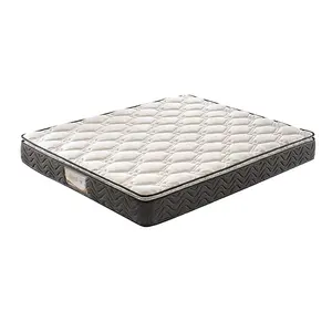Cheap Chinese Rolled Up Double Bed Mattress Foshan Hybrid King Size Double Size Bonnell Spring Units Bounce Mattresses