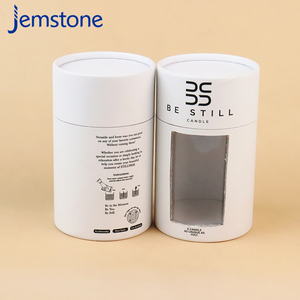 Kraft Cardboard Cylinder Paper Tube <b>Packaging</b> For Candle Sand Wax Wax Block Gift Candle Aroma <b>Products</b> - Product Image 2