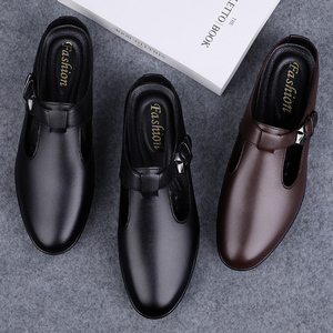 Mules <span class=keywords><strong>da</strong></span> <span class=keywords><strong>uomo</strong></span>, Zoccoli, Mocassini Penny, Scarpe basse eleganti, Sandali <span class=keywords><strong>in</strong></span> vera pelle, <span class=keywords><strong>Ciabatte</strong></span>, Slider, con punta chiusa - Product Image 6