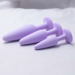 ของเล่นทางทวารหนักแบบเสียบ - ปลั๊กทวารหนักพร้อมฐานคริสตัลเพชร ชุดฝึกทวารหนักสำหรับผู้ใหญ่ ลูกปัดทวารหนักสำหรับผู้เริ่มต้น นวดต่อมลูกหมาก - Product Image 5