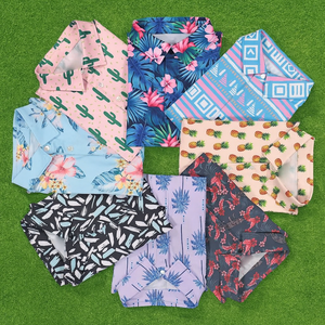 เสื้อโปโลกอล์ฟ OEM พิมพ์ลายทั้งตัว 90% โพลีเอสเตอร์ 10% สแปนเด็กซ์ พร้อมออกแบบปกเสื้อ โลโก้ และงานปักตามสั่ง - Product Image 1