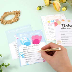Carte da Gioco Predittive e di Consulenza per Baby Shower, Doppio Lato, per Feste e Eventi, '<span class=keywords><strong>È</strong></span> un Maschio o una Femmina?' - Product Image 6