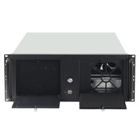 Kustom rackmount IPC 19 inch 4u casing server Slot PCIE atx komputer casing HTPC rak server chassis