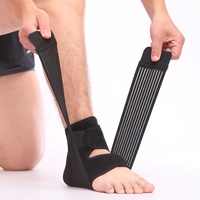Attelle de cheville Boer avec sangle de maintien, compression stable pour la course, le basketball et les performances athlétiques