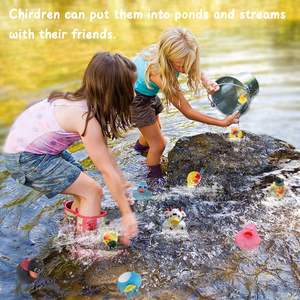 Paperelle di Gomma per il Bagno, Confezione da 150 Pezzi, Galleggianti per Bambini 0-24 Mesi, Giocattoli da Spiaggia, 50 Varietà, Ideali per Feste e Compleanni - Product Image 4