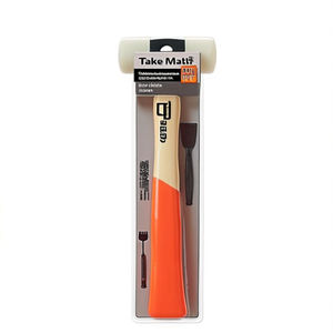 Maillet avec inserts interchangeables 5076, manche en bois, poignée orange, pour ciseaux à bois - Product Image 2