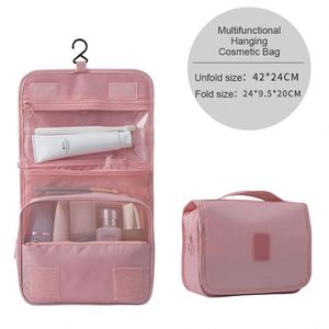 Bolsa de aseo de viaje colgante, bolsa organizadora portátil de maquillaje cosmético para hombres y mujeres - Product Image 2