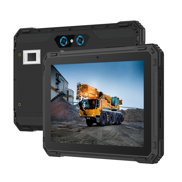 CENAVA Android 11 8+128GB Rugged Tablet with Fingerprint 8 Inch 4G Waterproof IP68 Rugged Tablet PC