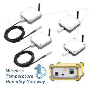 <b>Wireless</b> analog temperature sensor agricultural with 4 Sets <b>Radio</b> Wave <b>Wireless</b> Temperature and humidity Sensor - Product Image 1