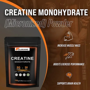 Creatina Monoidrato in Polvere OEM Private Label 5g per Porzione Micronizzata Senza Sapore per Crescita Muscolare 150g 30 Giorni - Product Image 4