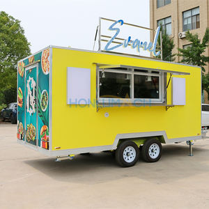 Honlu आपूर्तिकर्ता अनुकूलन योग्य पूरी तरह से सुसज्जित स्टेनलेस स्टील फूड ट्रक बीबीसी गर्म कुत्तों हैमबर्गर फ्रेंच फ्राइज़ खुदरा कैंडी चिप्स - Product Image 3