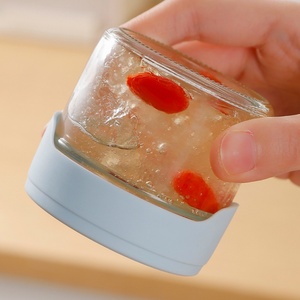 Kitchen <b>Spice</b> Cereals Bird's Nest Storage Tank With Airtight Lid Grain Storage Container Household Glass Sealed <b>Jars</b> - Product Image 3