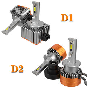 DLAND ใหม่สามท่อทองแดง D1S D2S D3S D4S D5S D8S D series LED <span class=keywords><strong>ไฟ</strong></span><span class=keywords><strong>หน้า</strong></span>รถโคมไฟความสว่างสูงโปรเจคเตอร์เลนส์ทองแดงหลอด - Product Image 2