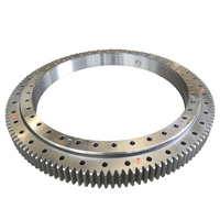 Roulement rotatif pour excavatrice, roulement de support de rotation avec couronne dentée interne