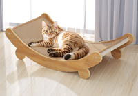 Sisal chat lit chat planche à gratter détachable lavable confortable pour chats jouets accessoires pour animaux de compagnie