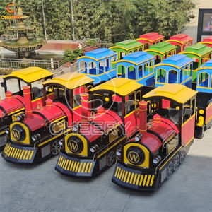 Plus de 30 ans d'expérience dans les parcs d'attractions en chariot de <span class=keywords><strong>locomotive</strong></span> personnalisé manèges en train sans rail diesel électrique - Product Image 3