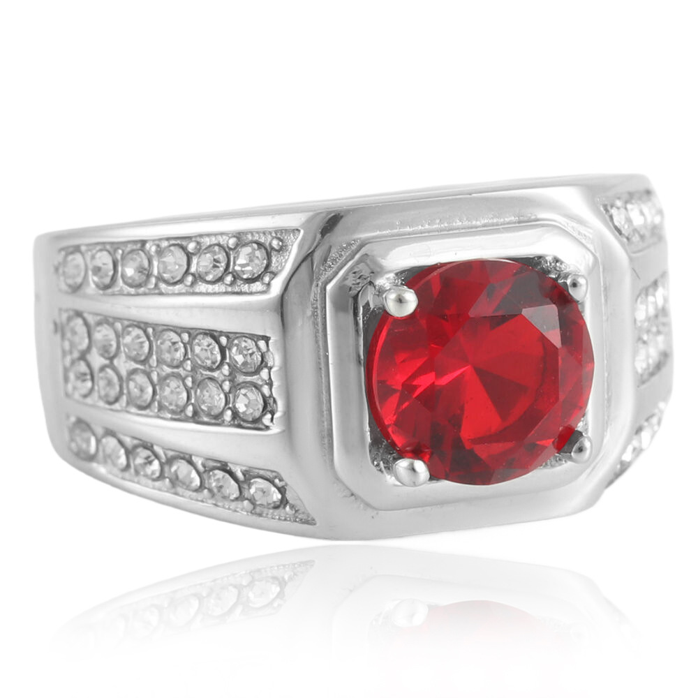 Steel-colored Ruby (US size)