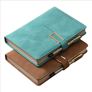 Business Customized Brand Hardcover Leather Journal <b>Notebook</b> with 100 Sheets A5 Size Thread Sewing Custom Engraved - Product Image 3