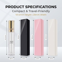Teinte à lèvres effet miroir haute qualité, waterproof, brillance intense, logo personnalisé, gloss professionnel, marque privée