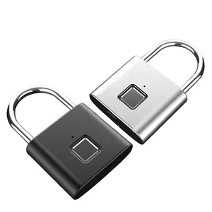 Kadonio Biometric Fingerprint Lock Cabinet Drawer Locker Smart Mini Padlock Electronic Lock Door