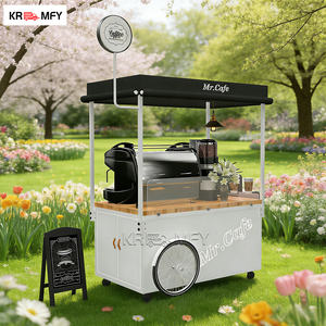 Carrito de Helados con Ruedas, Venta Directa de Fábrica, Bicicleta Ambulante para Venta de Alimentos, Hoteles, Panaderías, Heladerías - Product Image 1