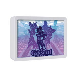 <span class=keywords><strong>Genshin</strong></span>-caja de lámpara de sombra para habitación de niños, luz Led de noche con marco de foto, lámpara <span class=keywords><strong>3D</strong></span> para decoración del hogar - Product Image 5
