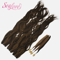 Extensions de cheveux à trame machine, 100% cheveux humains vierges Remy, double tirage, pointes épaisses, couleurs personnalisées OEM, prix usine