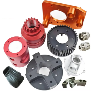 Высокопроизводительная обработка гоночных деталей с ЧПУ, алюминиевые колесные детали, анодированные цвета, автозапчасти с ЧПУ, услуги по обработке - Product Image 1