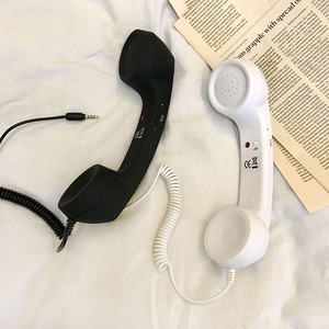 Classic Retro 3.5 Millimetri Comfort Telefono Portatile Auricolari Portatile Mini Microfono Altoparlante di Chiamata di Telefono Ricevitore per Il Telefono Mobile di <span class=keywords><strong>Iphone</strong></span> - Product Image 3